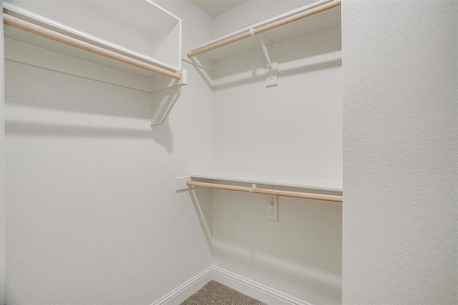 View of spacious closet