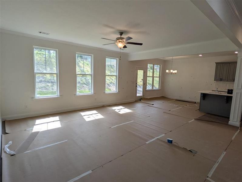 In-progress construction of a new home in Forrest Bluff, North Augusta, SC (Image 20).