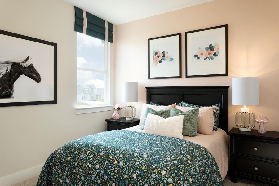 Bedroom 2 | Eli at Village at Manor Commons in Manor, TX by Landsea Homes