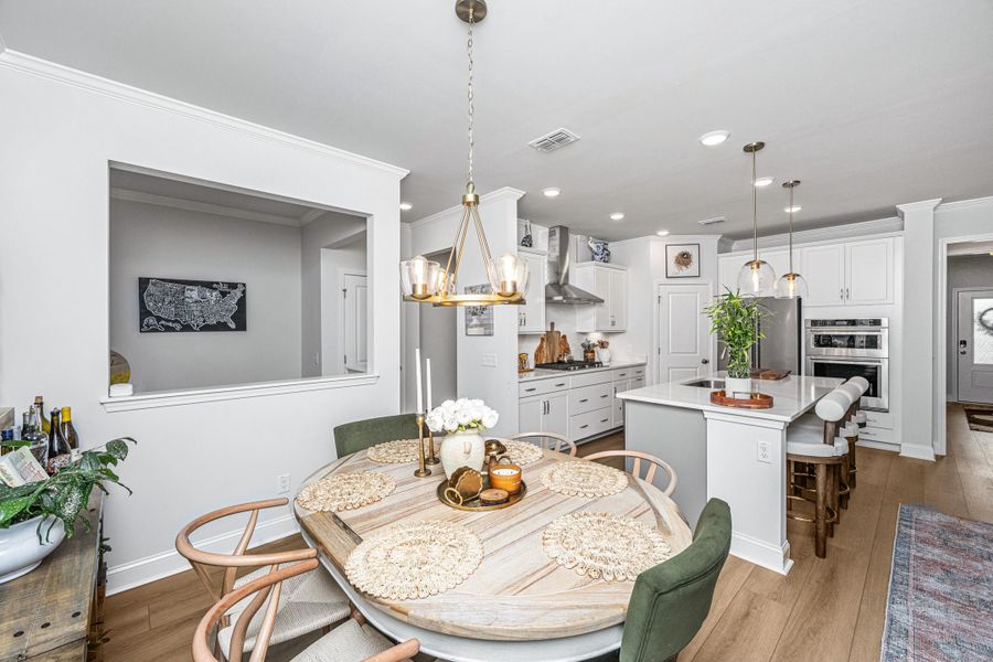 Furnished interior view inside a new home in Sea Island Preserve, Johns Island (Image 48).
