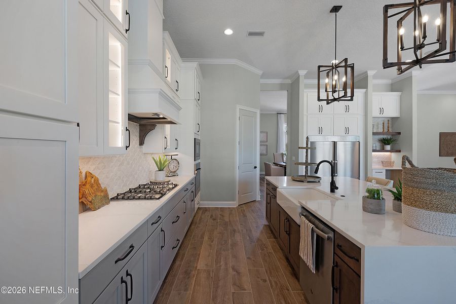 Furnished interior view inside a new home in , Fruit Cove (Image 18).
