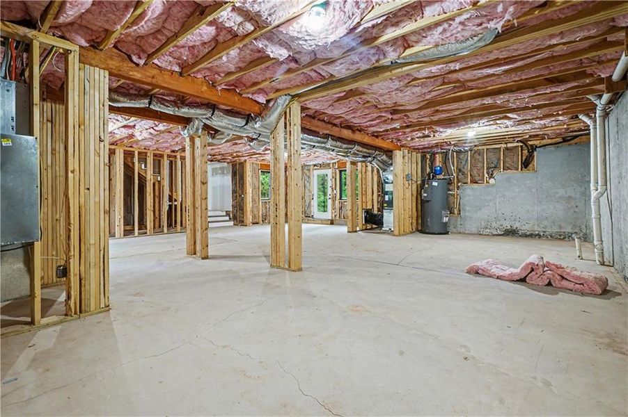In-progress construction of a new home in , Loganville, GA (Image 51).