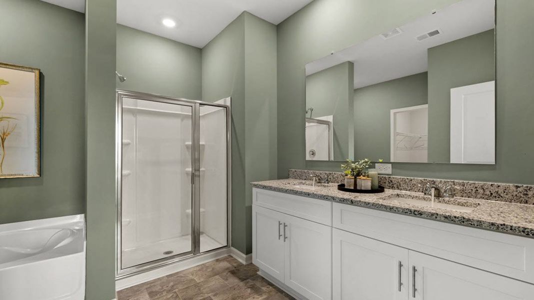 Representative furnished interior of a home built from the Plan by D.R. Horton in Wrenfield at Chanticleer, North Augusta (Image 31). Representative furnished interior of a home built from the Plan by D.R. Horton in Wrenfield at Chanticleer, North Augusta (Image 31).