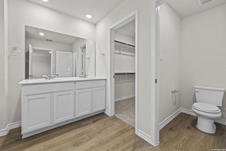 Furnished interior view inside a new home in Riverstone at Westpointe, San Antonio (Image 5).