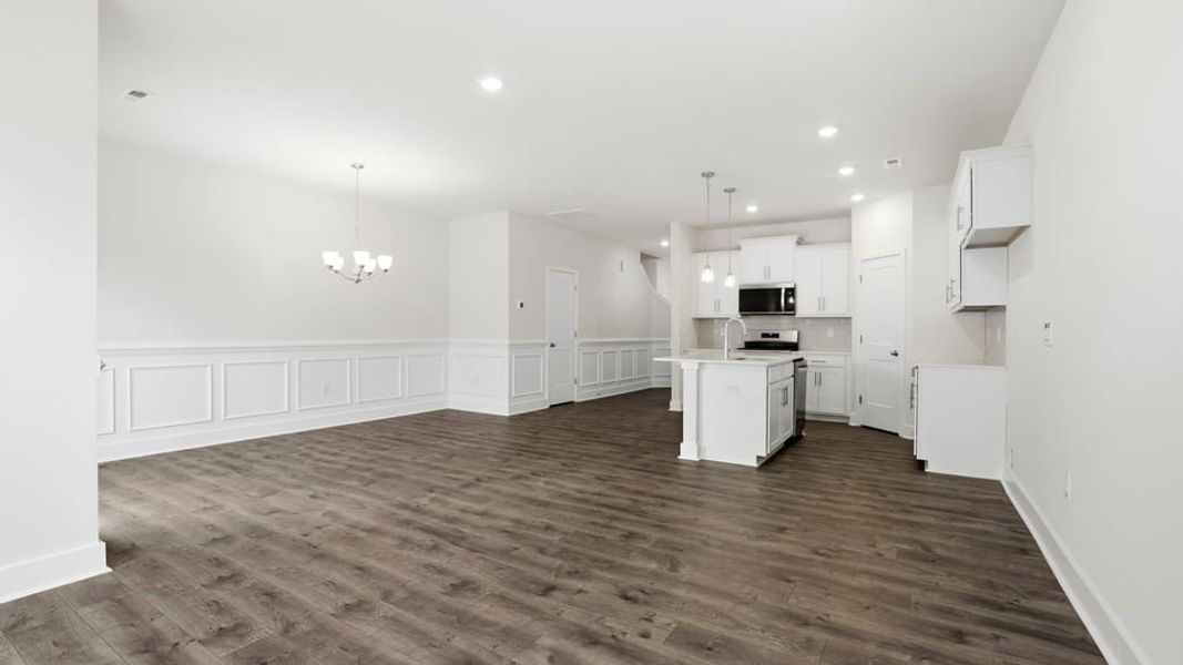 Spacious, unfurnished interior of a new home in Ken's Crossing, Moore (Image 19). Spacious, unfurnished interior of a new home in Ken's Crossing, Moore (Image 19).