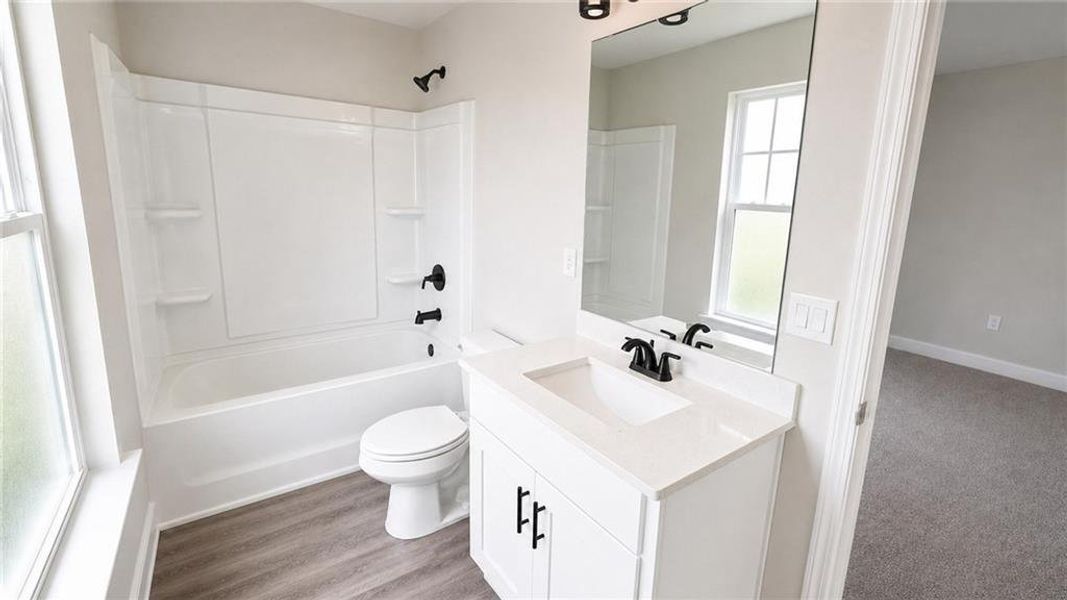 Furnished interior view inside a new home in Norris Landing, Snellville (Image 5).