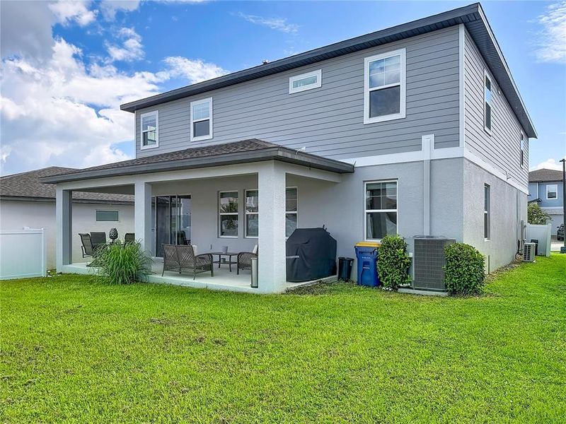 Exterior details and patio area of a home in , Minneola (Image 22).