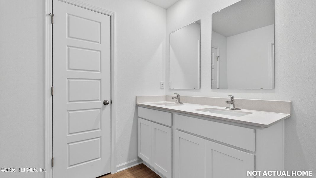 Furnished interior view inside a new home in Rookery, Green Cove Springs (Image 8).