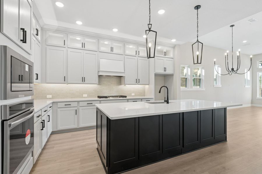 Furnished interior view inside a new home in , Katy (Image 10).