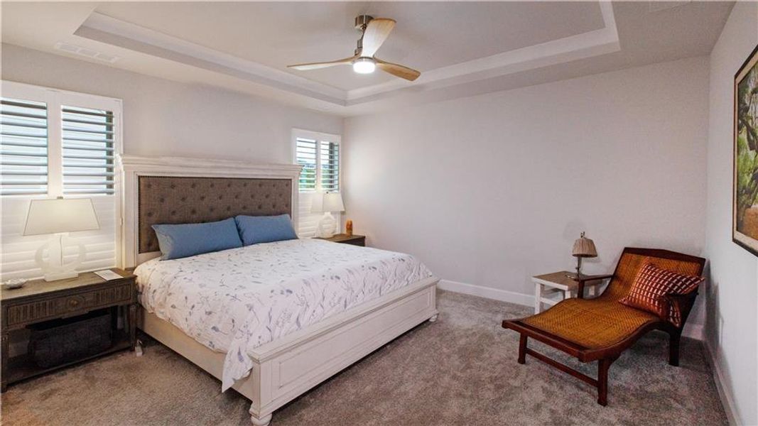 Furnished interior view inside a new home in , Hoschton (Image 25).