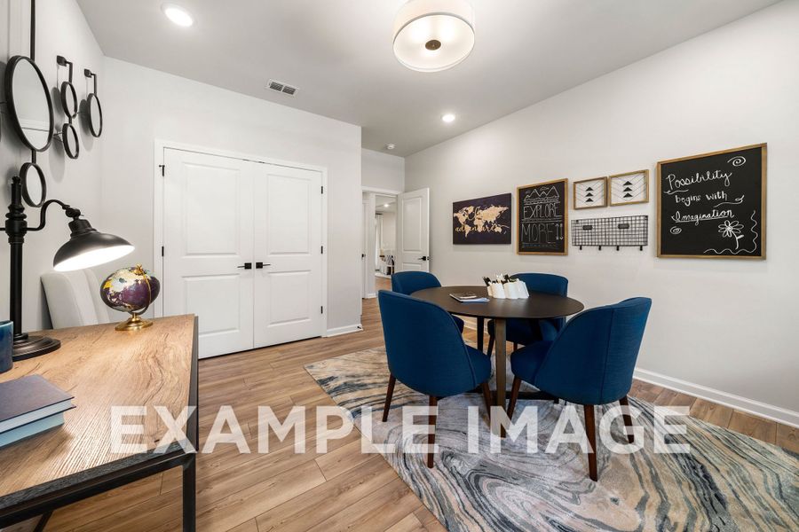 Representative furnished interior of a home built from the The Hickory B by Davidson Homes LLC in Cedar Farms, Winder (Image 26).
