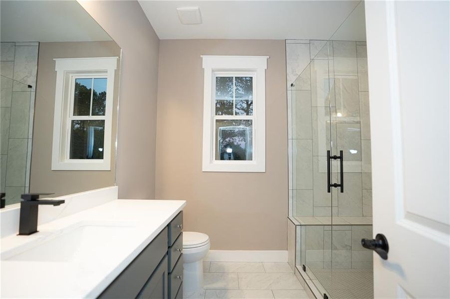 Furnished interior view inside a new home in , Cumming (Image 7).