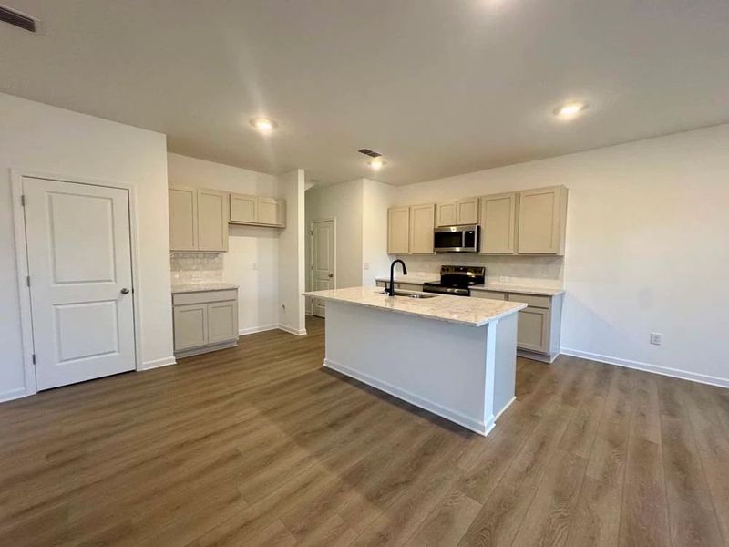 Kitchen featuring Artisan Collection Finishes