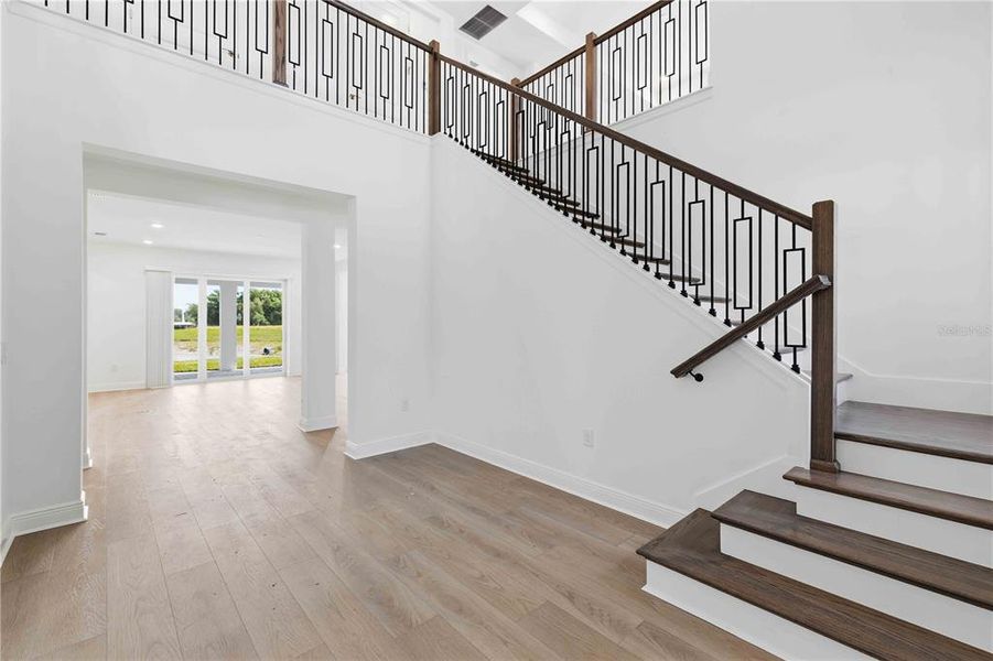 Spacious, unfurnished interior of a new home in Creeks Edge at Twin Rivers, Parrish (Image 50).