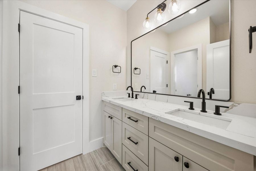 Furnished interior view inside a new home in , Houston (Image 19).