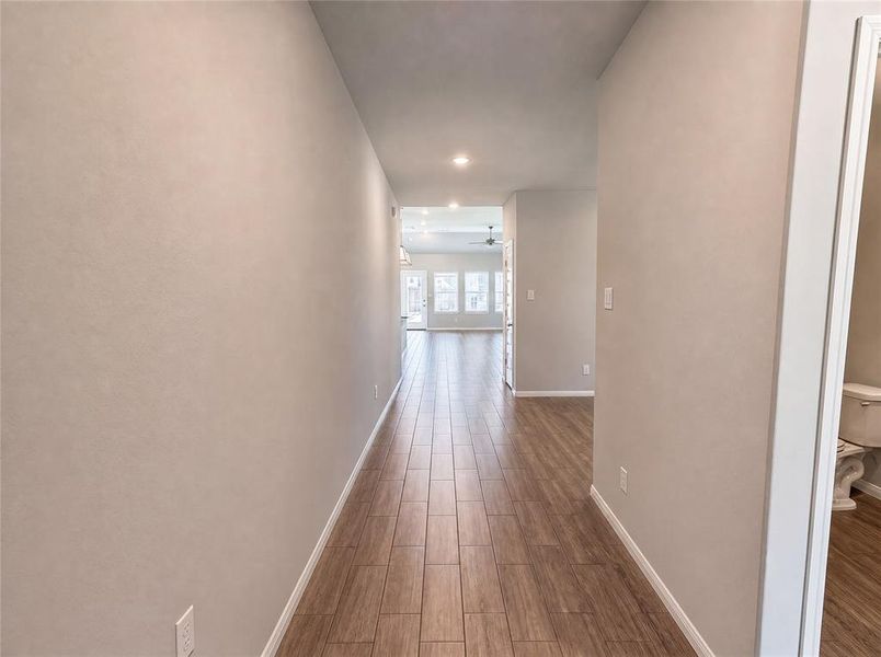 Spacious, unfurnished interior of a new home in Sagebrook, Denton (Image 22). Spacious, unfurnished interior of a new home in Sagebrook, Denton (Image 22).