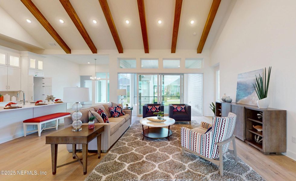 Furnished interior view inside a new home in Seven Pines, Jacksonville (Image 6).