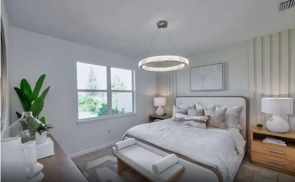 Furnished interior view inside a new home in Shores at Stillwater, Englewood (Image 3).