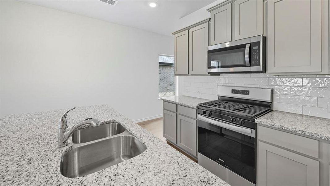 Furnished interior view inside a new home in Silverado, Aubrey (Image 8).