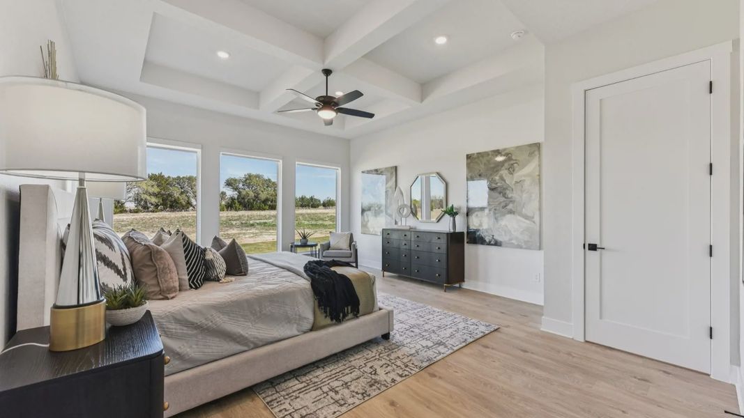 Representative furnished interior of a home built from the Garet by Chesmar Homes in Feathergrass, Florence (Image 16).
