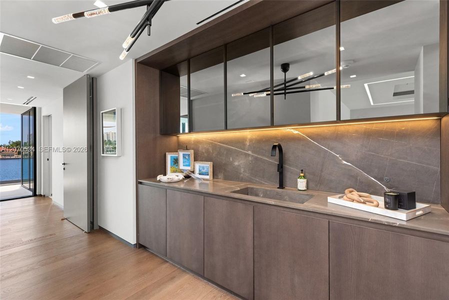 Furnished interior view inside a new home in , Fort Lauderdale (Image 18).