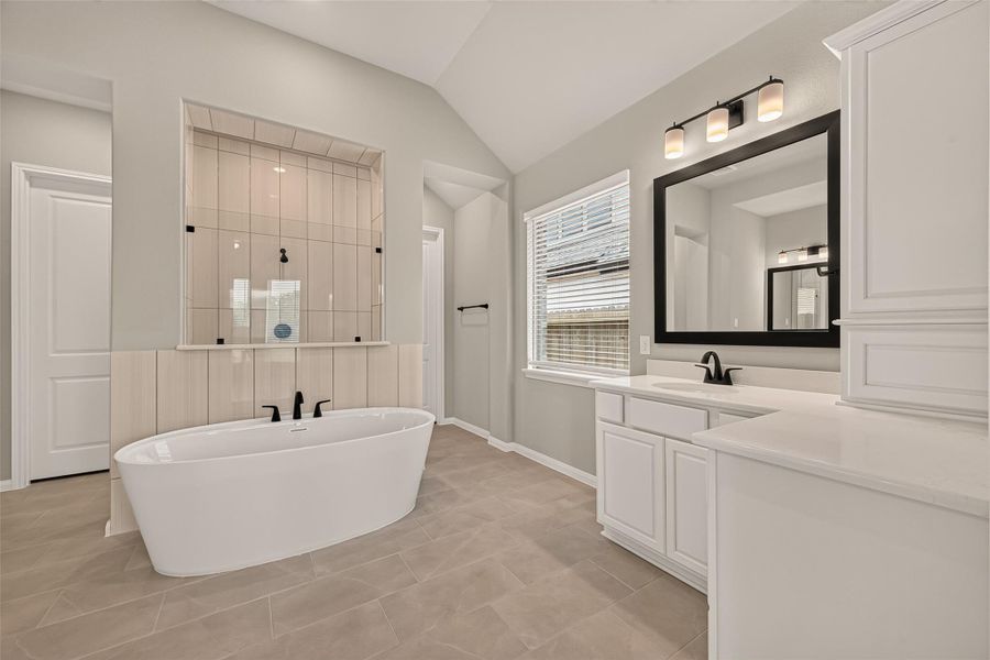 Furnished interior view inside a new home in , Richmond (Image 10).