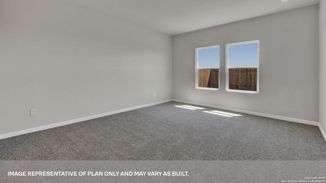 Spacious, unfurnished interior of a new home in Whisper South, San Marcos (Image 14).