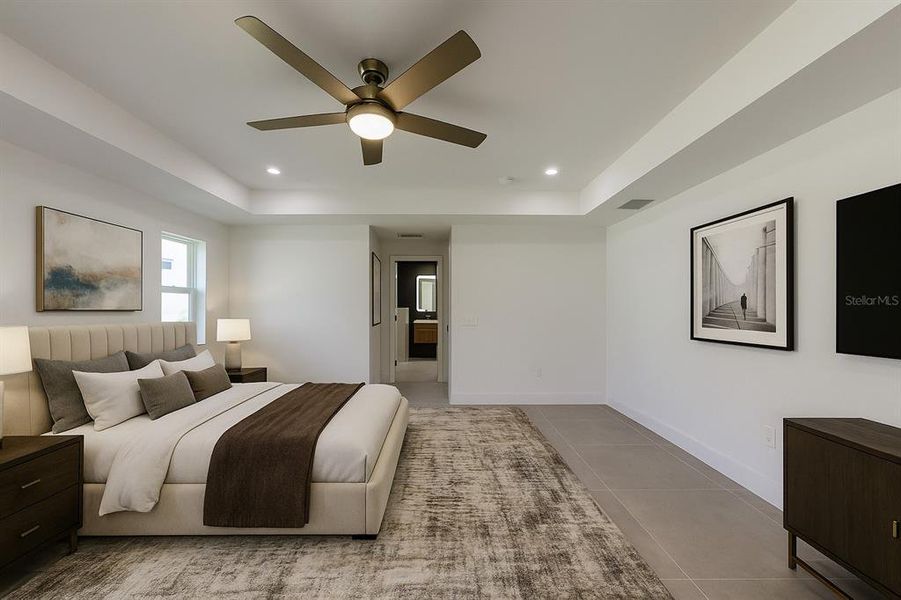 Furnished interior view inside a new home in , Port Charlotte (Image 16). Furnished interior view inside a new home in , Port Charlotte (Image 16).