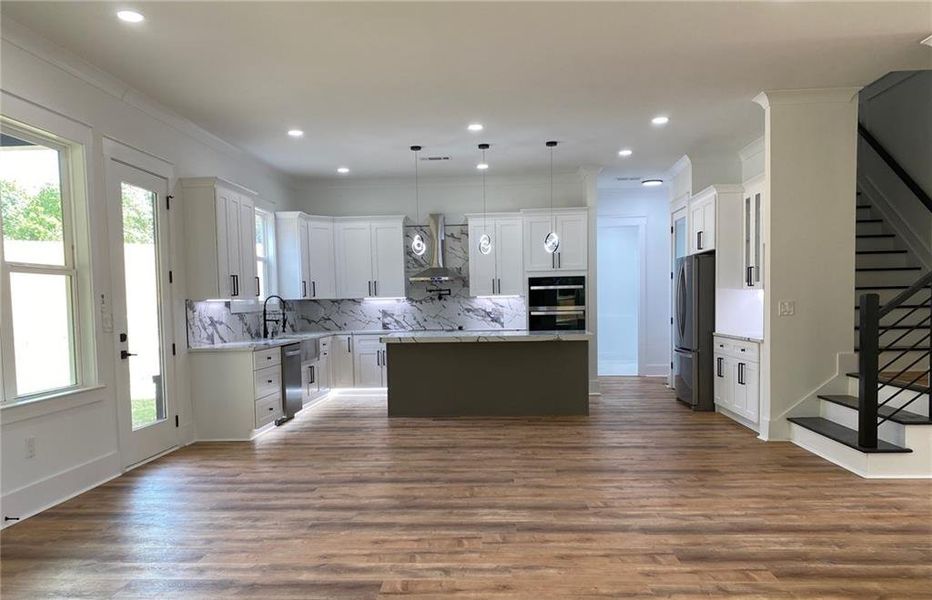 Furnished interior view inside a new home in , Snellville (Image 8).