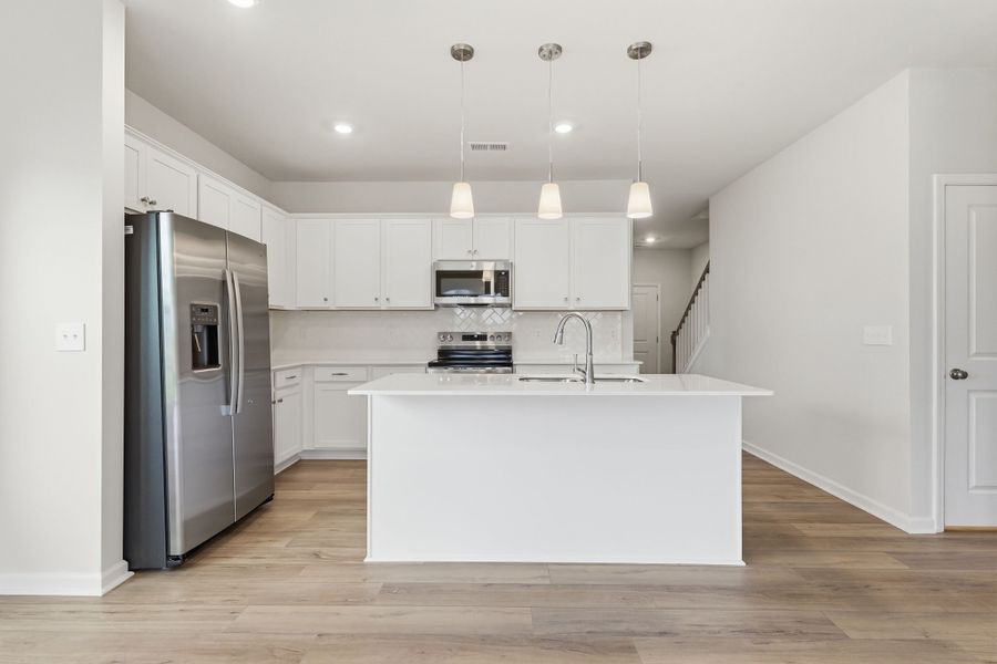 Furnished interior view inside a new home in Piper Creek, Newton (Image 17).