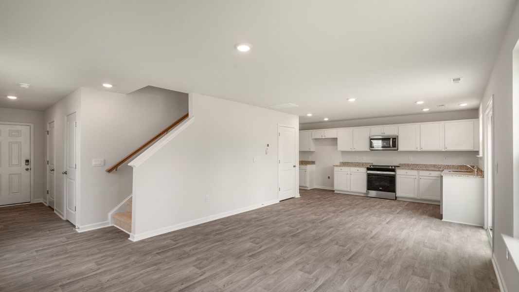 Spacious, unfurnished interior of a new home in Faircrest, Greensboro (Image 10). Spacious, unfurnished interior of a new home in Faircrest, Greensboro (Image 10).