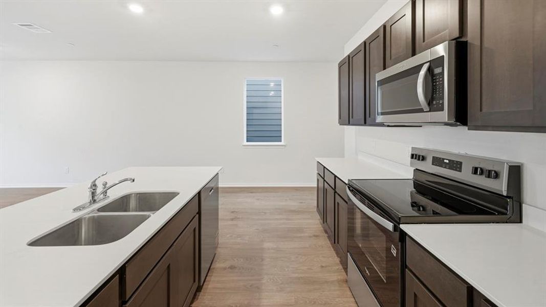 Furnished interior view inside a new home in Arbor Trails South, Princeton (Image 12).