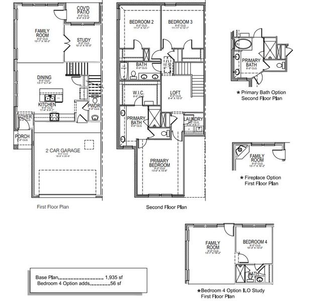 2D floor plan layout for the Jaxon - END by Megatel Homes in Windhaven Crossing, Lewisville, TX (Image 2). 2D floor plan layout for the Jaxon - END by Megatel Homes in Windhaven Crossing, Lewisville, TX (Image 2).