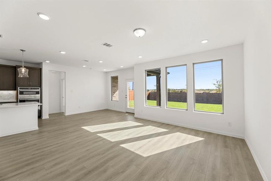 Open Living-Dining Room