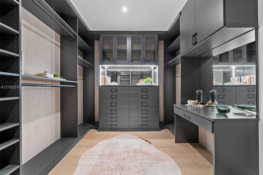 Furnished interior view inside a new home in , Miami (Image 48).