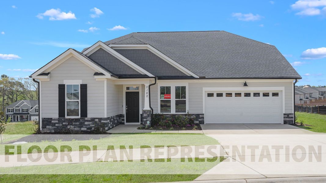 Crestwood by Ivey Homes | Elevation C