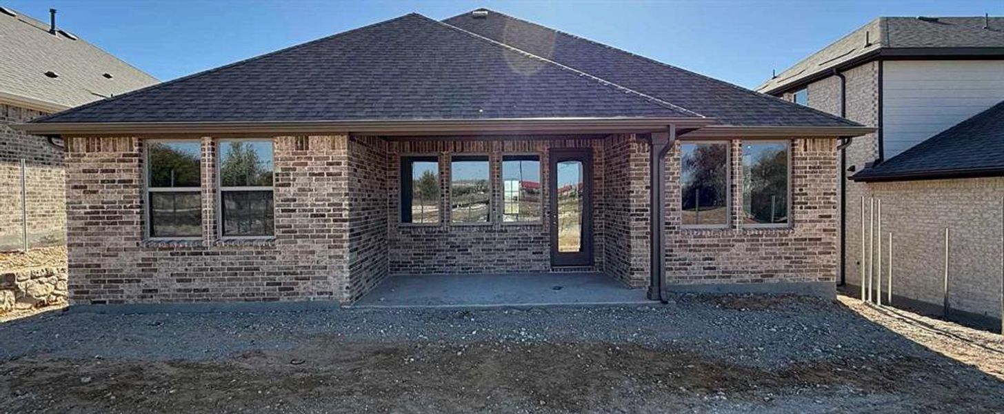 Rear Exterior Design Construction Progress