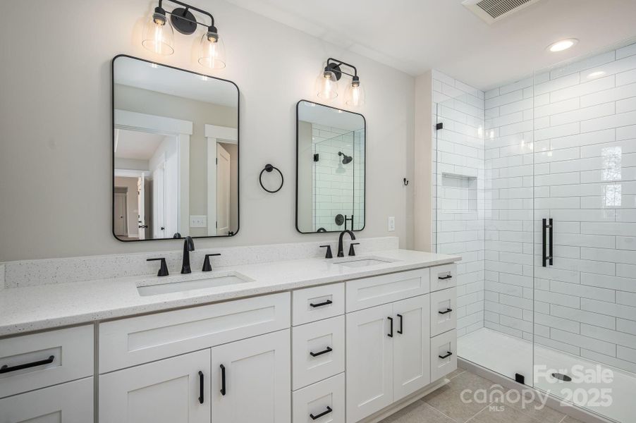 Furnished interior view inside a new home in , Newton (Image 11).