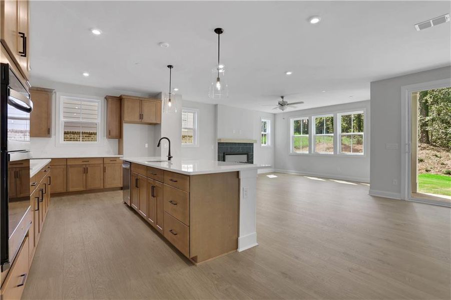 Furnished interior view inside a new home in Poppy at GreenHouse, Marietta (Image 9).