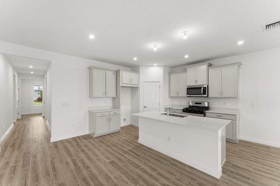 Furnished interior view inside a new home in Tradition - Cadence, Port St. Lucie (Image 4).