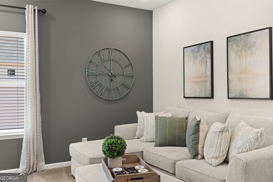 Furnished interior view inside a new home in Trellis Park, Hampton (Image 32).