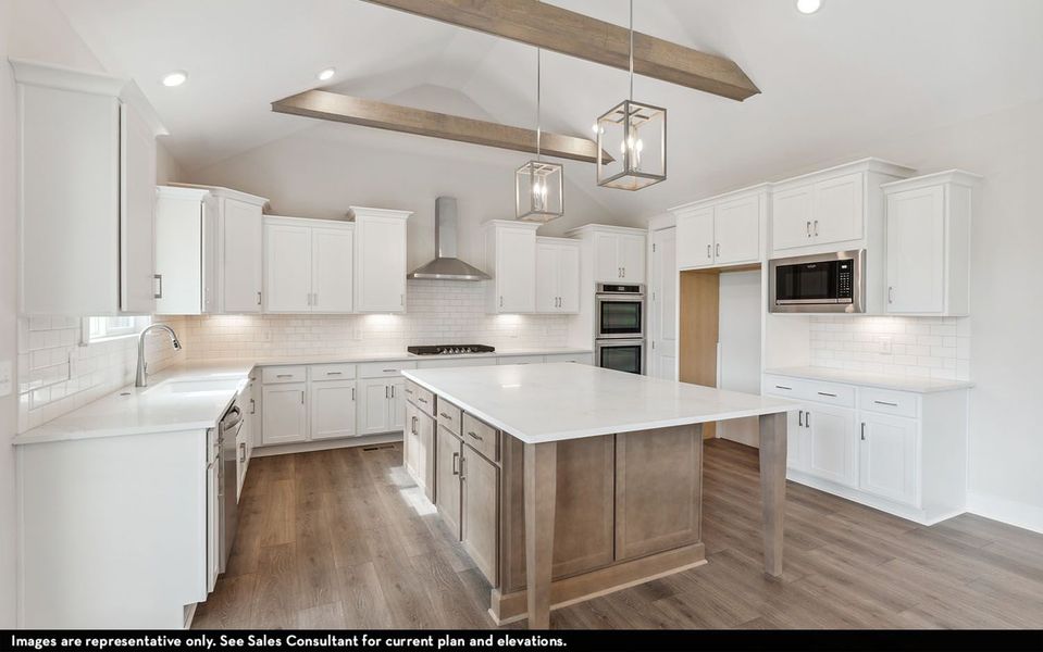 Furnished interior view inside a new home in Aden Woods, Nashville (Image 5).