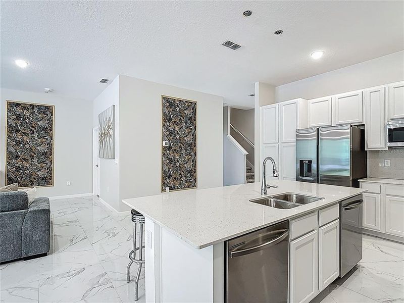 Furnished interior view inside a new home in , Davenport (Image 23).