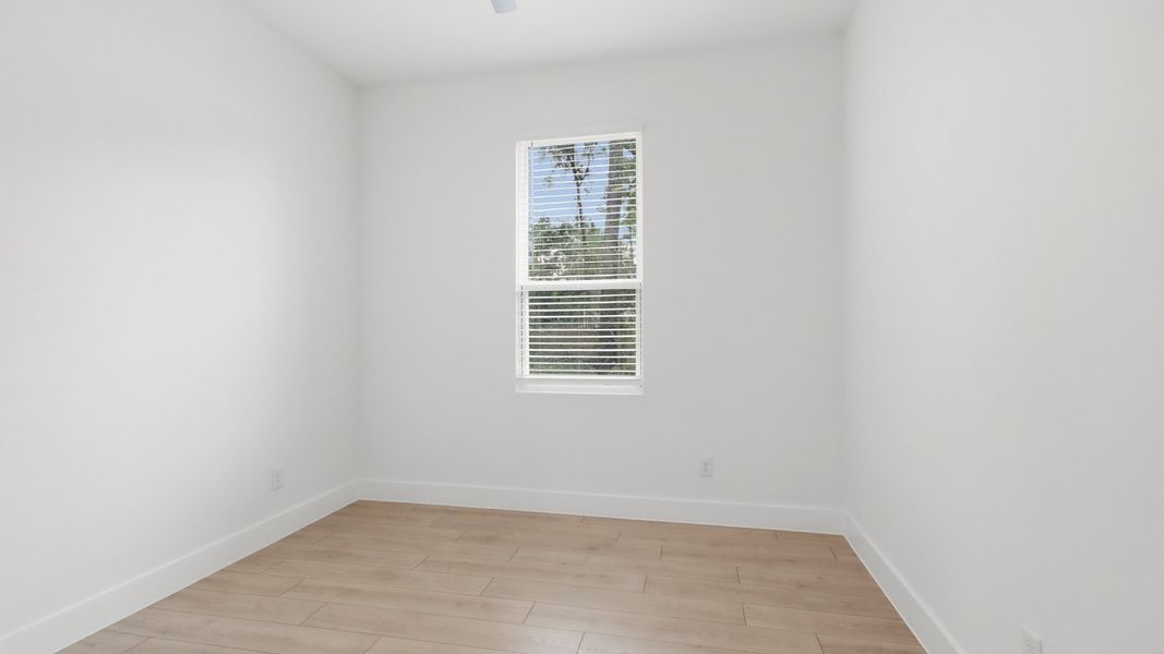 Representative unfurnished interior of a home built from the Amalfi by D.R. Horton in Butlers Bend Estates, Pinehurst (Image 28).