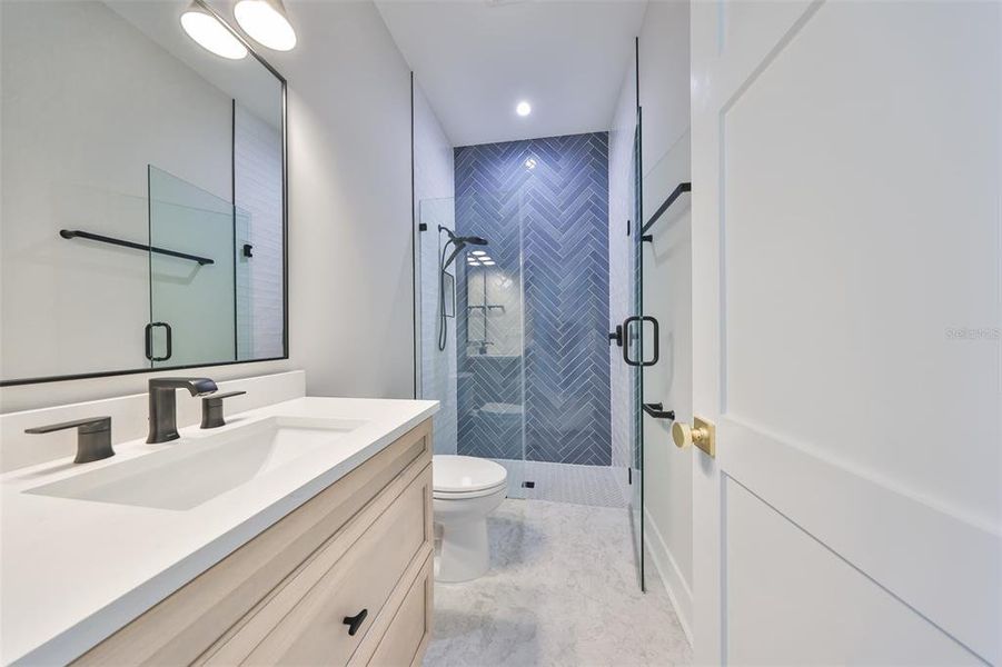 Furnished interior view inside a new home in , Tampa (Image 45).