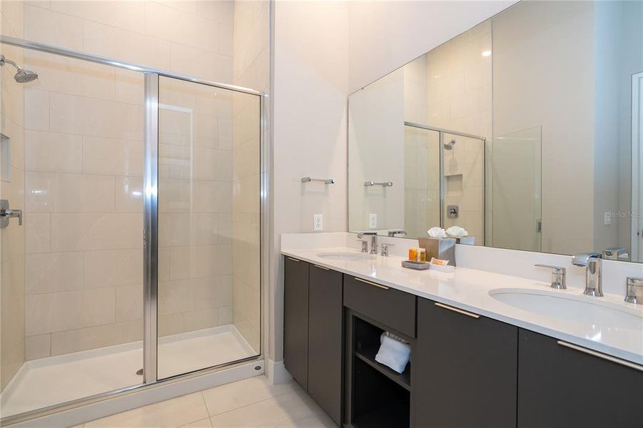 Furnished interior view inside a new home in , Reunion (Image 5). Furnished interior view inside a new home in , Reunion (Image 5).