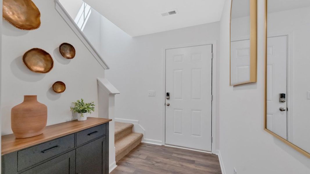 Representative furnished interior of a home built from the Altamont Townhome by D.R. Horton in Warren's Way Townhomes, Jonesborough (Image 15). Representative furnished interior of a home built from the Altamont Townhome by D.R. Horton in Warren's Way Townhomes, Jonesborough (Image 15).