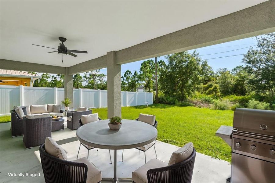 Exterior details and patio area of a home in , Punta Gorda (Image 3).