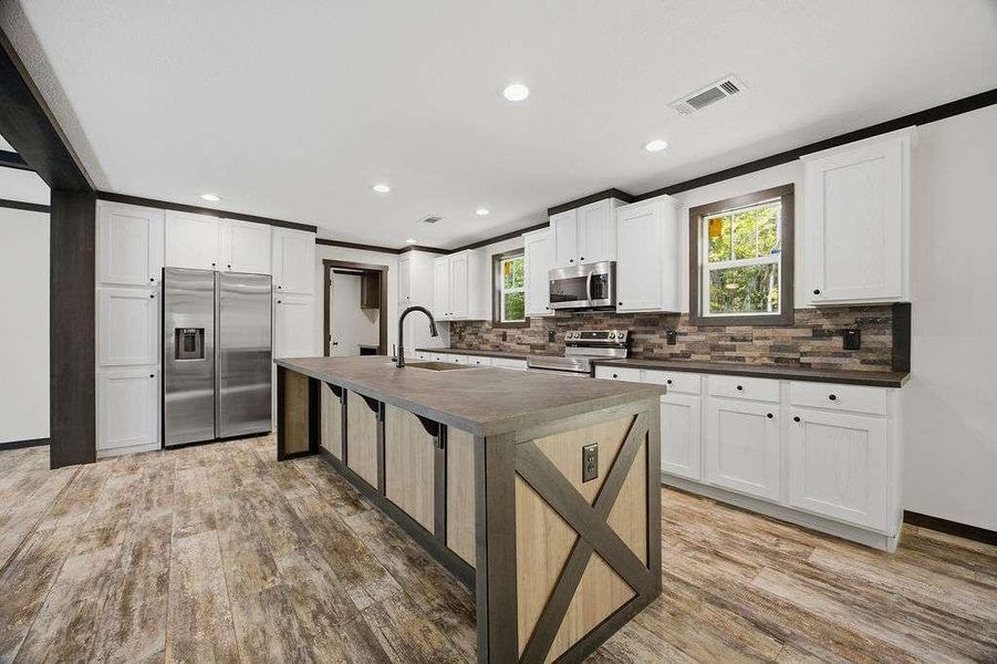 Furnished interior view inside a new home in , Eatonton (Image 5).