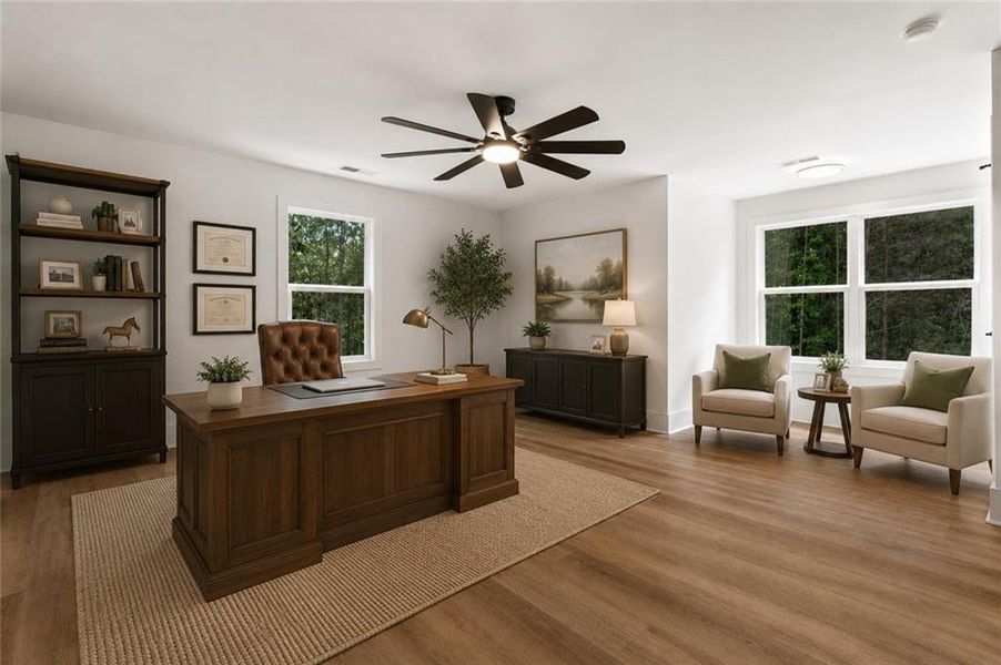 Furnished interior view inside a new home in , Jasper (Image 9). Furnished interior view inside a new home in , Jasper (Image 9).